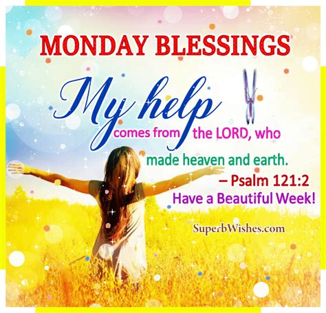Best Monday Blessings Bible Verses S Superbwishes