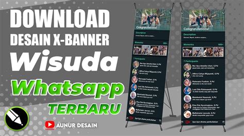 Desain X Banner Kado Wisuda Kelulusan Tema Whatsapp Free Template Cdr