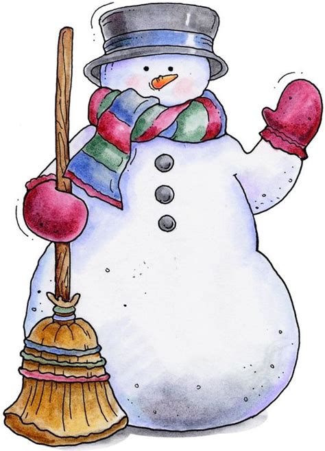 Snowman Country Christmas Clipart Clip Art Library