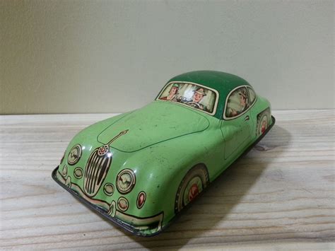 Vintage Old Tin Toy Car Made In Western Germany Antique Price Guide