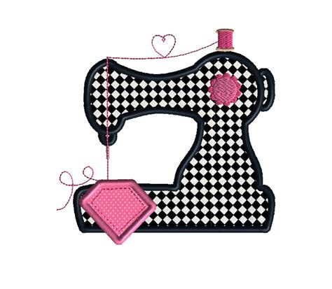 31 Sewing Machine Applique Pattern Damayanthitania