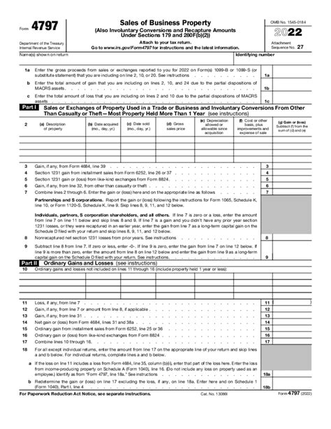 Form 4797 Turbotax Fill Online Printable Fillable Blank