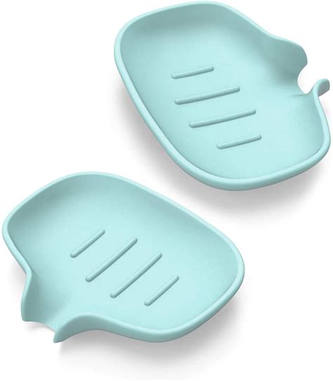 It lathers up nicely and has a citrus floral scent with notes of rose, neroli, and vanilla. Soap Dish with Draining Tray, Silicone Soap Case Holder ...