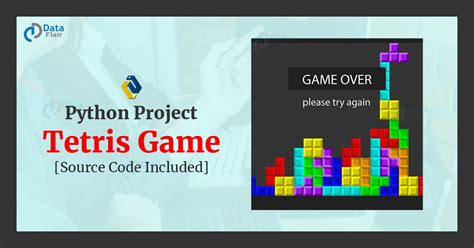 Python Tetris Game Develop Tetris Using Pygame Dataflair