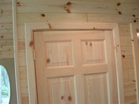 Newel posts, railings, stair treads, and spindles in different styles. Pine & Cedar Trim | Log Cabin Trim | Woodworkers Shoppe