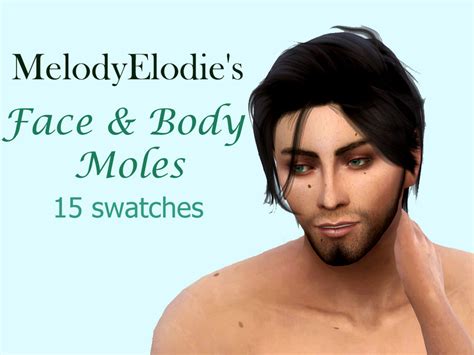 The Sims Resource Face And Body Moles