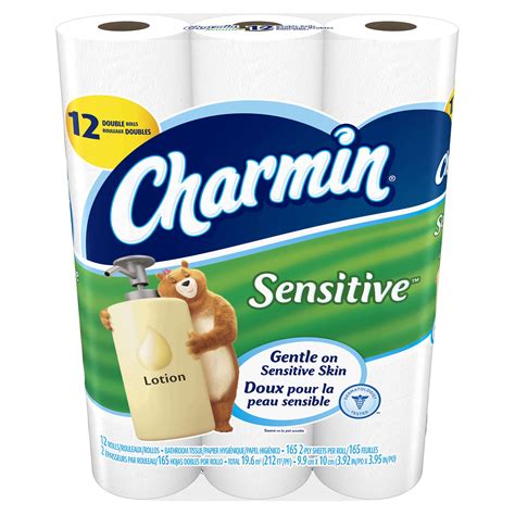 Charmin Sensitive Toilet Paper 12 Double Rolls