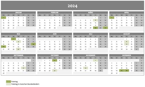 Jahreskalender 2024 Nrw Mit Ferien Und Feiertagen Excel Title