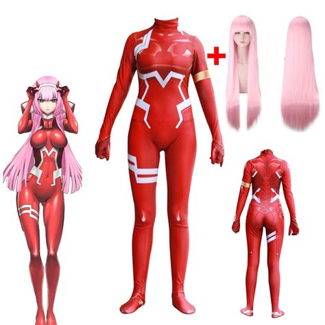 Hot Zero Two Darling In The Franxx Cosplay D Goes Anime 3D Printed