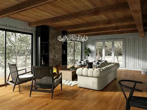 Modern Cabin Interior Ideas