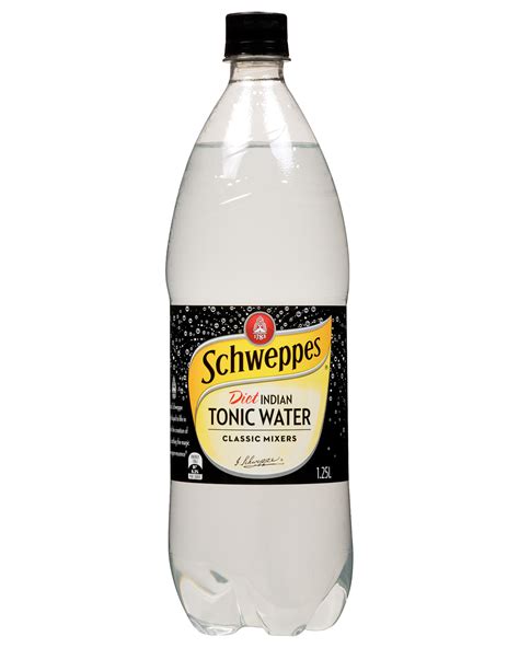 With less than 5 calories per serve, our bold yet subtle tonic is mild on bitterness with balanced aromatics of rosemary and pink pepper. Buy Schweppes Diet Tonic Water 1.25L | Dan Murphy's Delivers