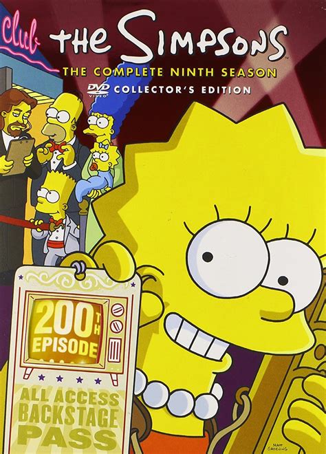 The Simpsons The Complete Ninth Season Dvd Collectors Edition