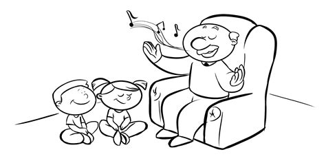 DIBUJOS DE FAMILIA ® Imágenes para colorear y pintar