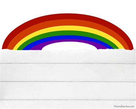 6 Best Images Of Free Printable Rainbow Writing Paper