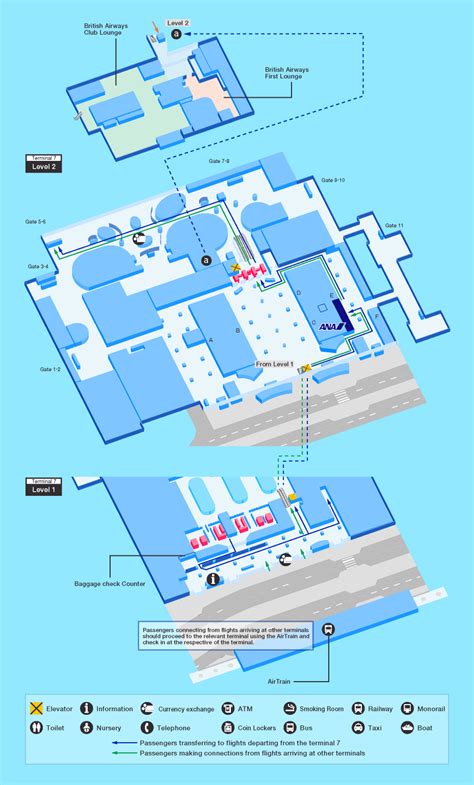 Floor Plan Jfk Terminal 5 Map