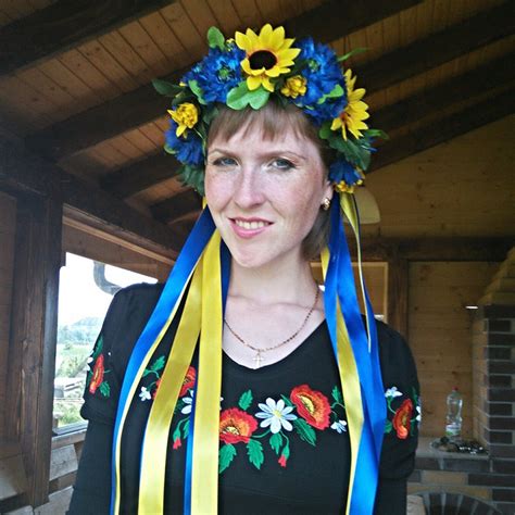Wreath Headdress Ukrainian Vinok Ukraine Flowers Ukrainian Wreath