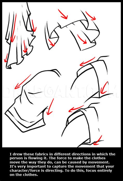 How To Draw Anime Clothes Step By Step Drawing Guide By Dawn Dragoart
