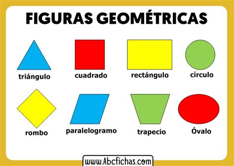 Figuras Geometricas Para Niños Abc Fichas