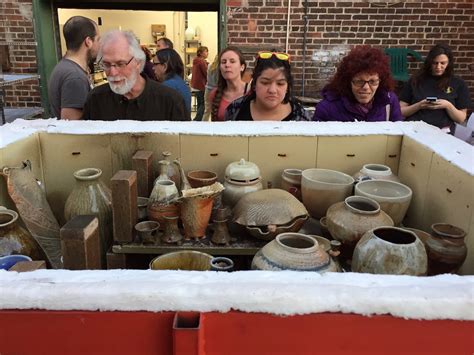 March Clay Club Recap Kazegama Kiln Opening At The Village Potters