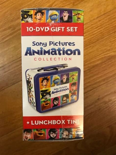 Sony Pictures Animation Collection Dvd 10 Disc Set Lunchbox T