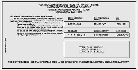 What Is A Controlled Substance Certificate Number Eduforkid Gambaran