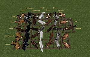 Minecraft Horse Breeds Conquest By Shedew On Deviantart
