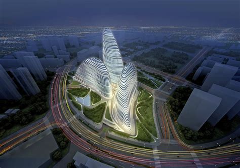 Galeria De Edifício De Zaha Hadid é Copiado Na China 2