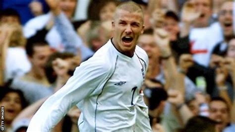 Sports Personality David Beckham Wins 2001 Award Bbc Sport
