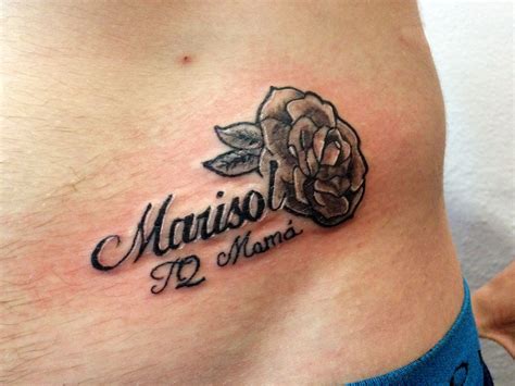 Tattoo Name Lettering Rose Marisol Tatuaje Rosa Con Nombre Tatuajes De Nombres Tatuaje De Nombre