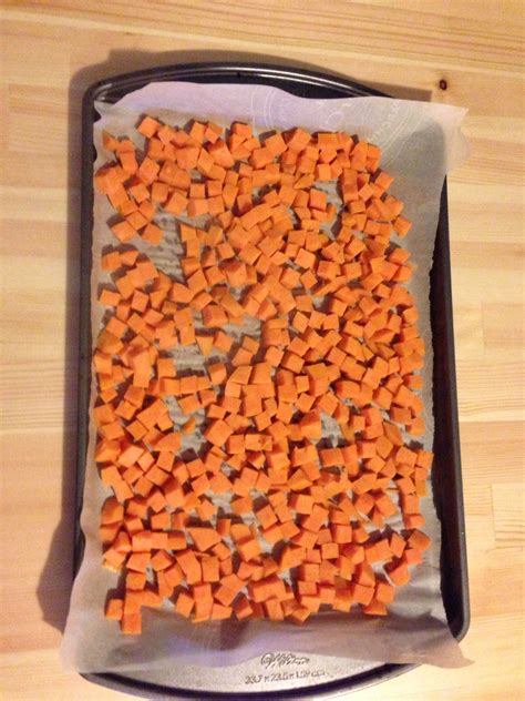 Baby Finger Food Diced And Steamed Sweet Potato Frozen Store In