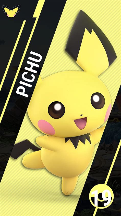 Ssbu Pichu Smash Ultimate Pokemon Pikachu Gamefreak Nintendo