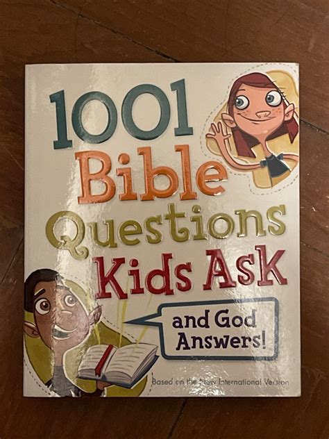 1001 Bible Questions Kids Ask 興趣及遊戲 書本 And 文具 書本及雜誌 宗教書藉 Carousell