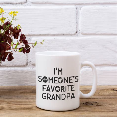Grandpa Coffee Mug Funny Ts Ideas Im Someones Etsy