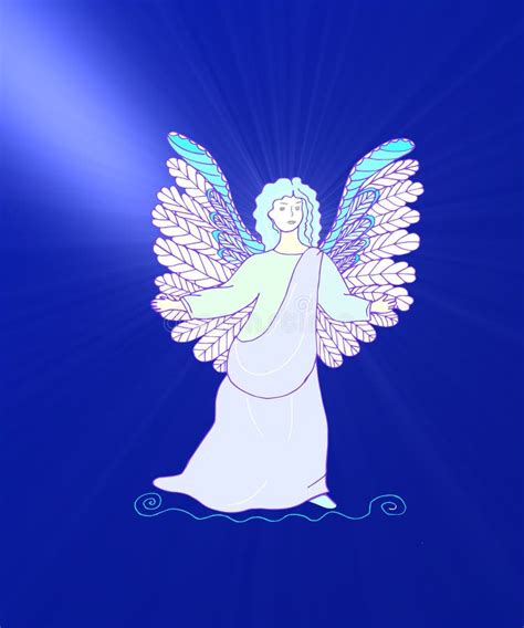 Angel From Heaven Stock Illustration Illustration Of Purity 13778180