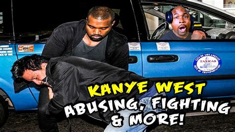 Kanye West Worst Moments With Paparazzi Abusing Fighting And More Reaction Youtube