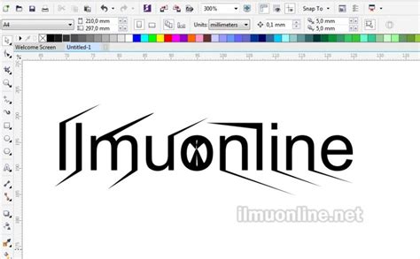 1.buka corel draw x4 file > new 2. Cara Mengedit Gambar Di Corel Draw - Tempat Berbagi Gambar