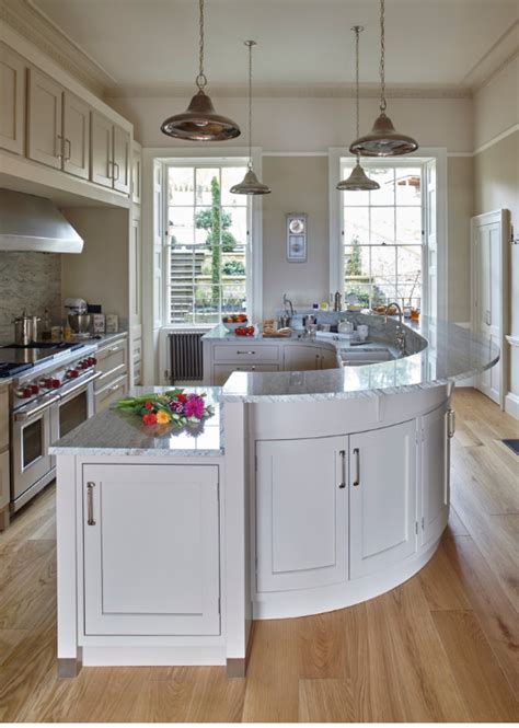 To walk around it with ease, plan for at least 36 inches between the island and your kitchen cabinets. How Much Room Do You Need for a Kitchen Island?