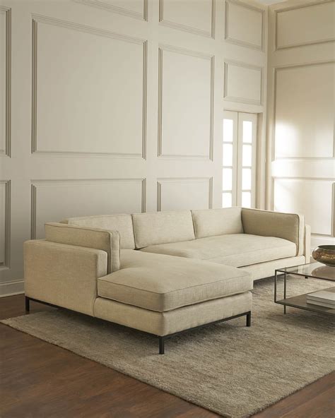 Four Hands Sussex Left Chaise Sectional Neiman Marcus