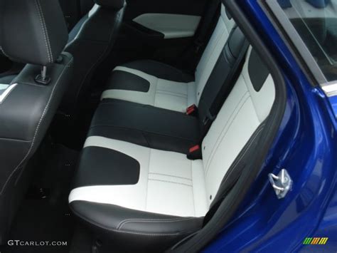 These seats are supportive and not too stiff. Arctic White Interior 2013 Ford Focus Titanium Hatchback ...