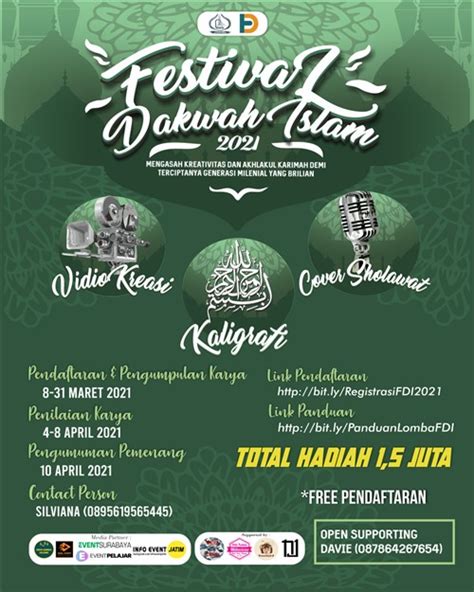 Festival Dakwah Islami 2021 · Eventsurabaya