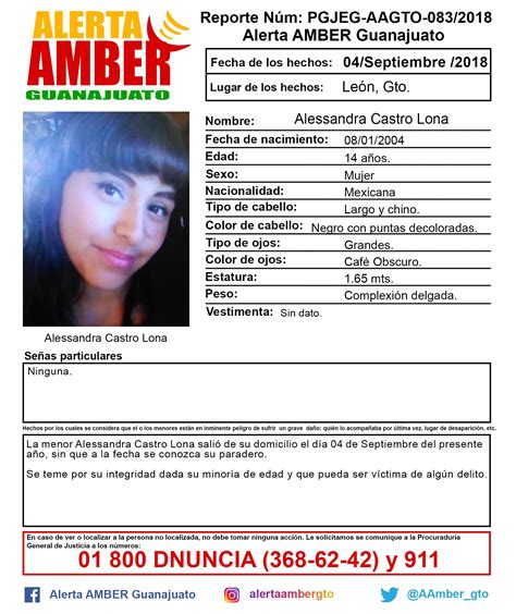 Jun 03, 2021 · activan alerta amber por la desaparición de ángel cruz jiménez de 15 años originario de coatzacoalcos, quien cumplió cinco desparecido por lo que su familia teme por su integridad. Activan alerta Amber por desaparición de jovencita ...