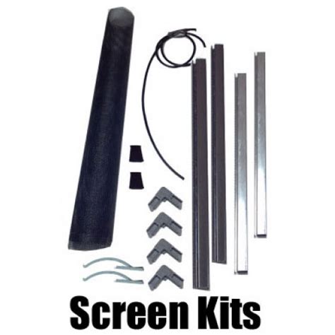 Our diy window screen repair kits are ideal for making approximately one screen. Custom Screen Kit