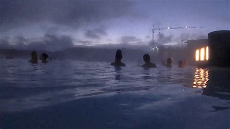 Swimming In The Blue Lagoon Iceland Youtube