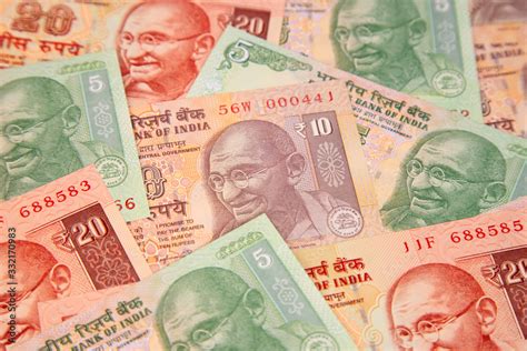 Indian Banknotes Stock Photo Adobe Stock
