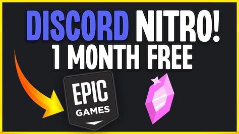 How To Get Free Discord Nitro With Epic Games Guide 2022 Youtube