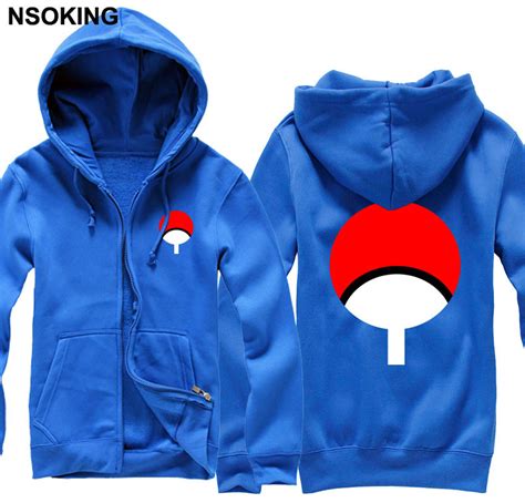 Wholesale New Naruto Sasuke Uchiha Hoodie Anime Jacket Caot Men Cotton