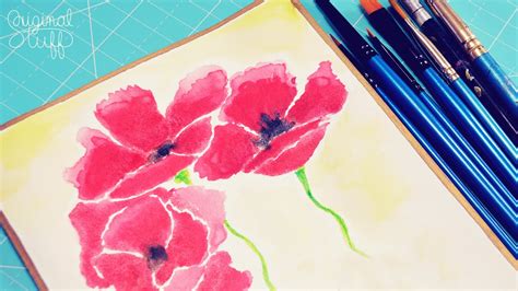 Don't forget to link to this page for attribution! Pintando flores para regalar ♥ [Acuarelas/Watercolor ...