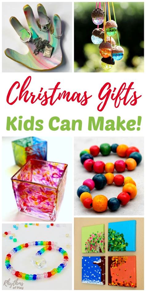There is just something special about a handmade christmas gift. Homemade Gifts Kids Can Make for Parents and Grandparents ...