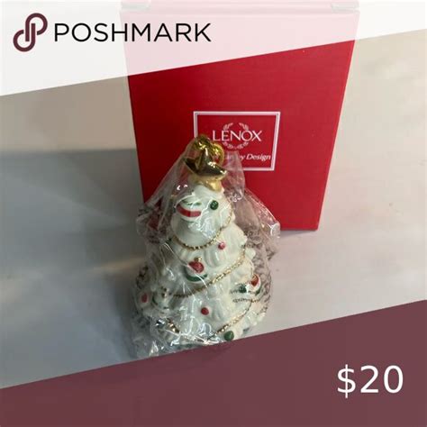 Lenox Very Merry Porcelain Christmas Tree Ornament Christmas Tree