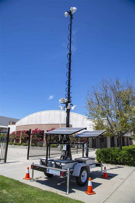 Affordable Portable Surveillance Systems Video Surveillance Towers